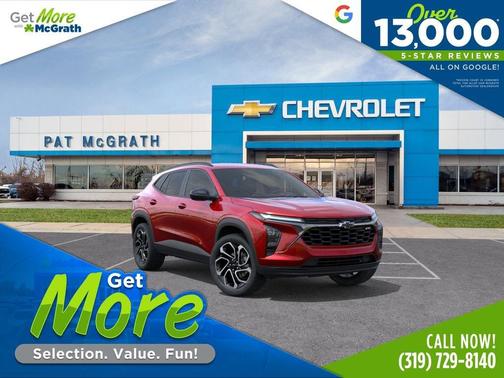 Red 2026 Chevrolet Trax 2RS