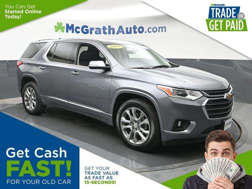 Satin Steel Metallic 2019 Chevrolet Traverse Premier