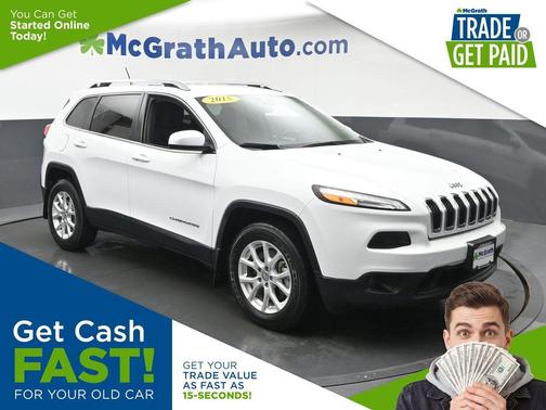 Bright White Clearcoat 2015 Jeep Cherokee Latitude