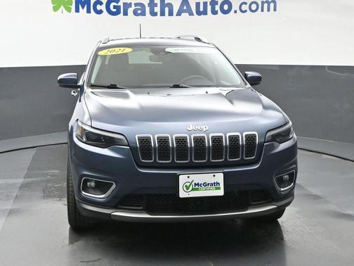 Slate Blue Pearlcoat 2021 Jeep Cherokee Limited
