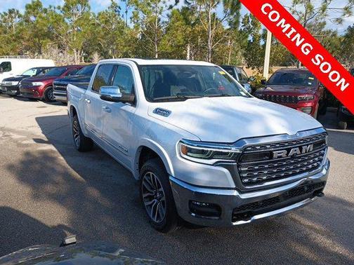 Ivory White Tri-Coat Pearlcoat 2025 RAM 1500 Limited