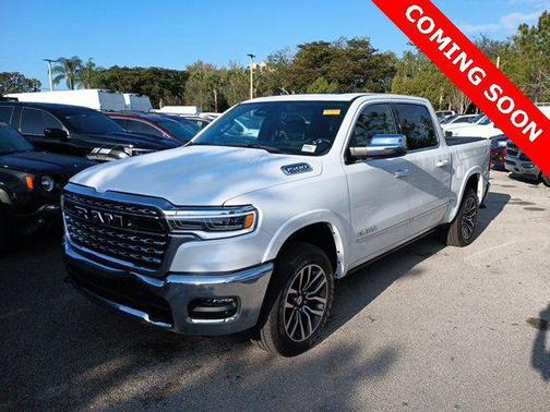 Ivory White Tri-Coat Pearlcoat 2025 RAM 1500 Limited