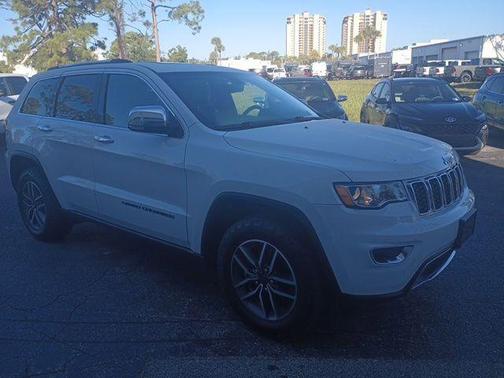 Bright White Clearcoat 2021 Jeep Grand Cherokee Limited