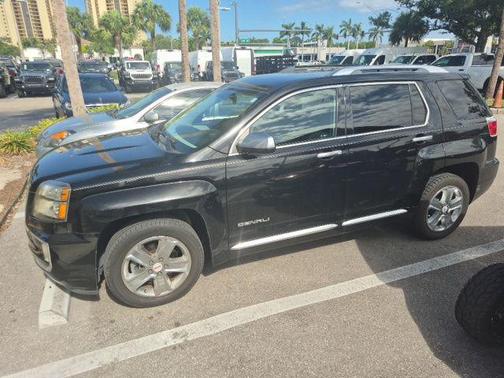 Ebony Twilight Metallic 2017 GMC Terrain Denali