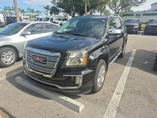 Ebony Twilight Metallic 2017 GMC Terrain Denali