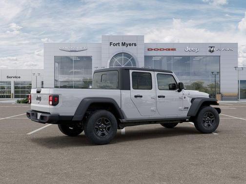 Bright White Clearcoat 2026 Jeep Gladiator Sport