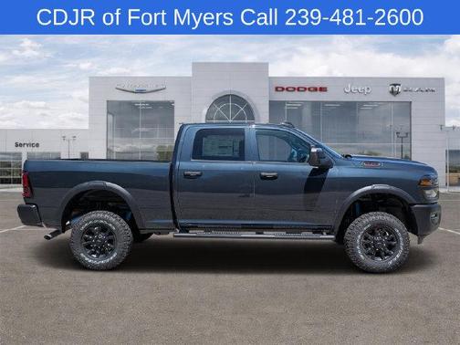 Forged Blue Metallic 2026 RAM 2500 Tradesman Crew Cab 4x4 6'4' Box