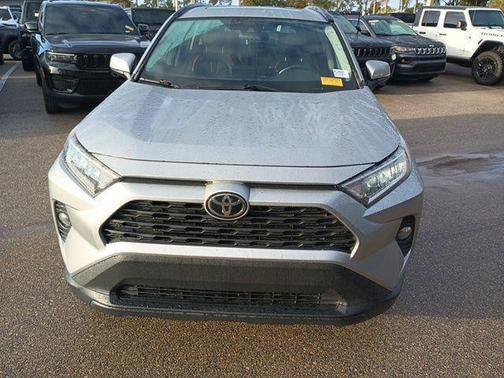 Silver Sky Metallic 2021 Toyota RAV4 XLE Premium