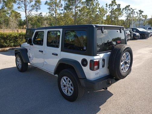 Bright White Clearcoat 2023 Jeep Wrangler Sport S