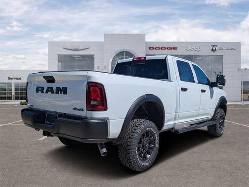 Bright White Clearcoat 2026 RAM 2500 Tradesman Crew Cab 4x4 6'4' Box