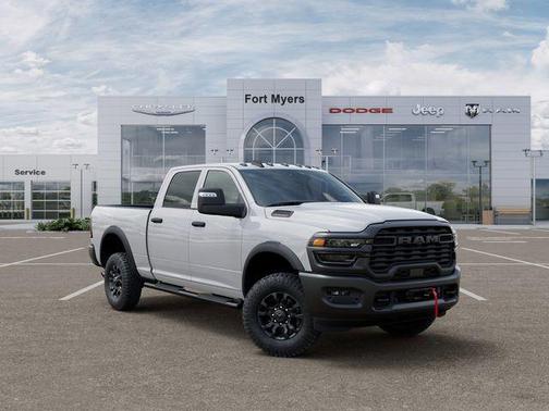 Bright White Clearcoat 2026 RAM 2500 Tradesman Crew Cab 4x4 6'4' Box