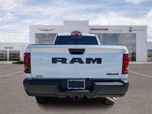 Bright White Clearcoat 2026 RAM 2500 Tradesman Crew Cab 4x4 6'4' Box