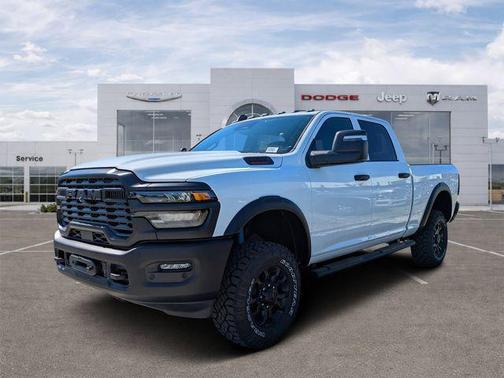 Bright White Clearcoat 2026 RAM 2500 Tradesman Crew Cab 4x4 6'4' Box