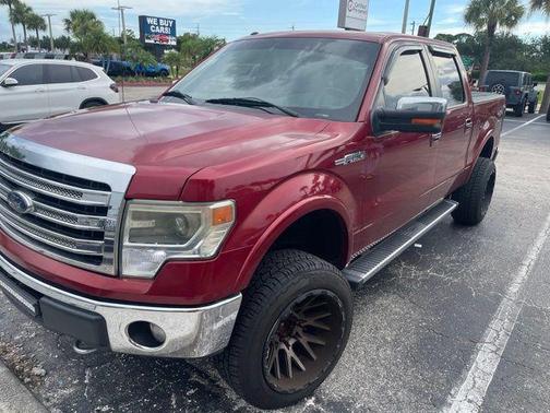 Ruby Red Metallic 2013 Ford F-150 Lariat