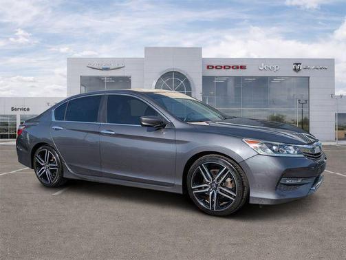 Lunar Silver Metallic 2017 Honda Accord Sport
