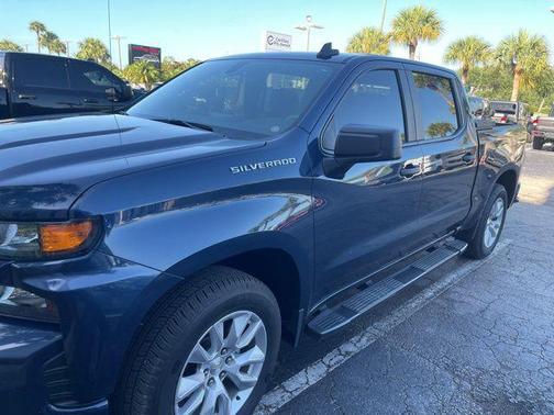 Northsky Blue Metallic 2021 Chevrolet Silverado 1500 Custom