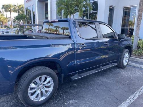 Northsky Blue Metallic 2021 Chevrolet Silverado 1500 Custom
