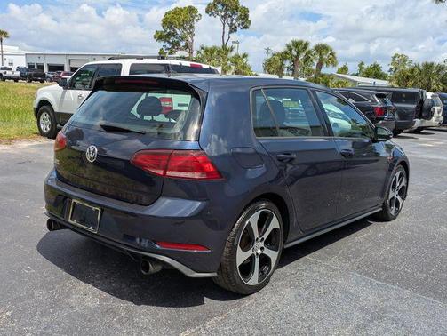 Blue 2018 Volkswagen Golf GTI 2.0T S 4-Door