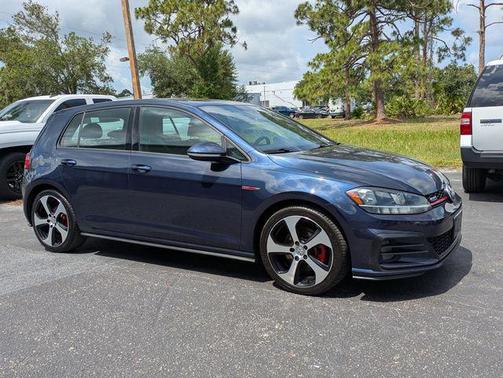 Blue 2018 Volkswagen Golf GTI 2.0T S 4-Door