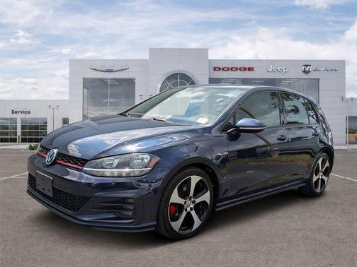 Blue 2018 Volkswagen Golf GTI 2.0T S 4-Door