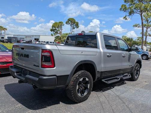 Billet Silver Metallic Clearcoat 2019 RAM 1500 Rebel