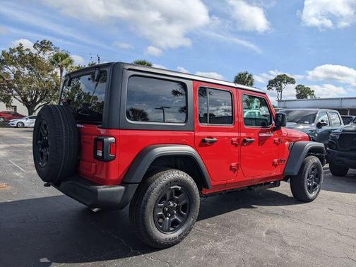 Firecracker Red Clearcoat 2026 Jeep Wrangler Sport