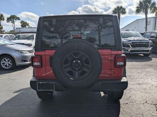 Firecracker Red Clearcoat 2026 Jeep Wrangler Sport