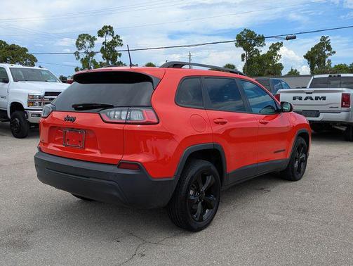 Spitfire Orange Clearcoat 2021 Jeep Cherokee Latitude Plus