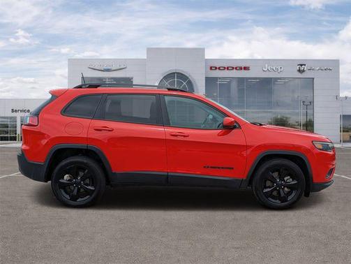 Spitfire Orange Clearcoat 2021 Jeep Cherokee Latitude Plus