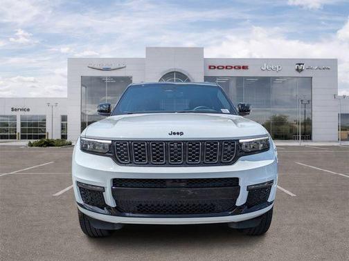 Bright White Clearcoat 2025 Jeep Grand Cherokee L Summit Reserve