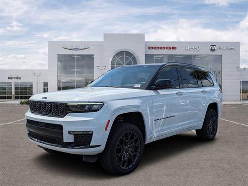 Bright White Clearcoat 2025 Jeep Grand Cherokee L Summit Reserve