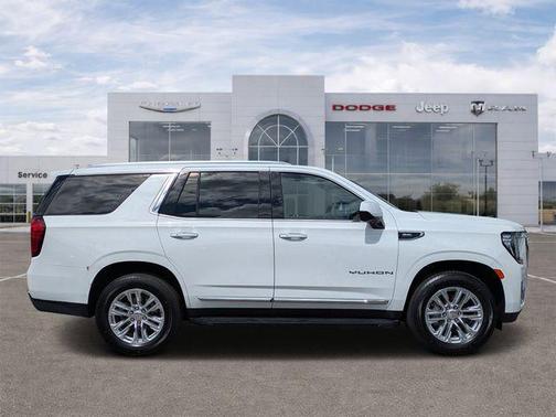 Summit White 2024 GMC Yukon SLT
