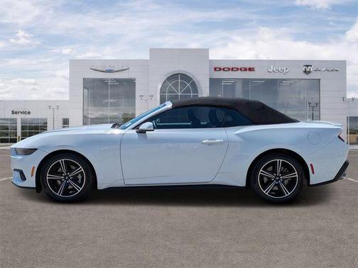 Oxford White 2025 Ford Mustang EcoBoost Premium