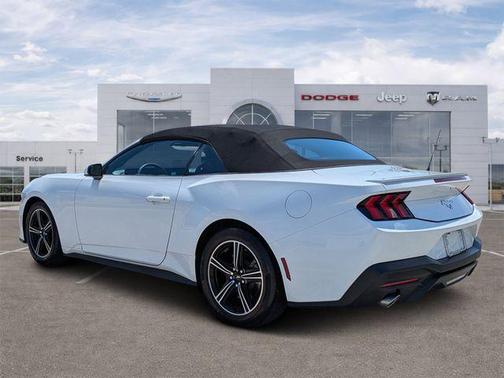 Oxford White 2025 Ford Mustang EcoBoost Premium