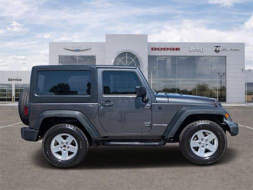 Granite Crystal Metallic Clearcoat 2018 Jeep Wrangler JK Sport