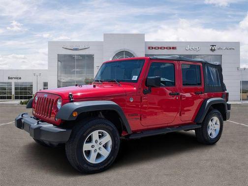 Firecracker Red Clearcoat 2018 Jeep Wrangler JK Unlimited Sport