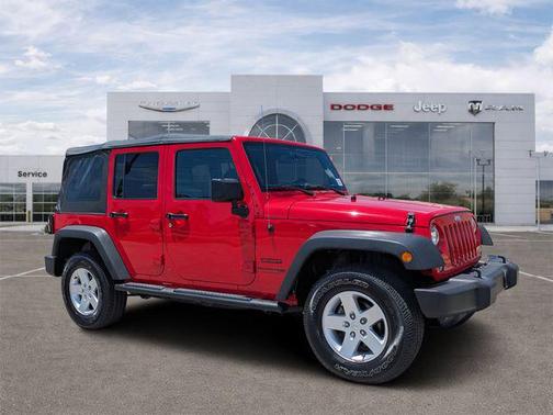 Firecracker Red Clearcoat 2018 Jeep Wrangler JK Unlimited Sport