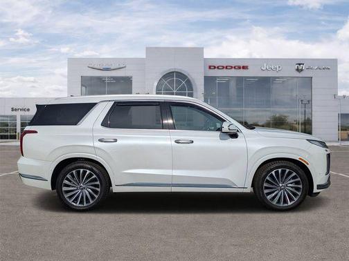 Hyper White 2023 Hyundai PALISADE Calligraphy