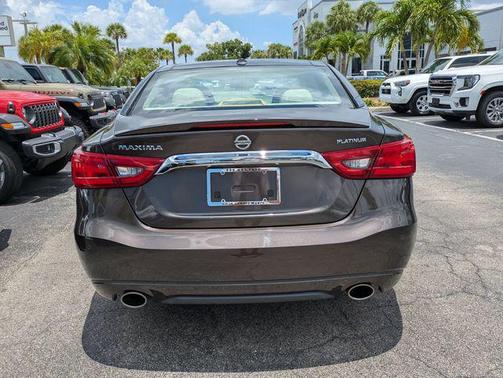 Forged Bronze 2016 Nissan Maxima 3.5 Platinum