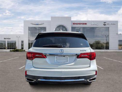 White Diamond Pearl 2018 Acura MDX 3.5L w/Advance Package