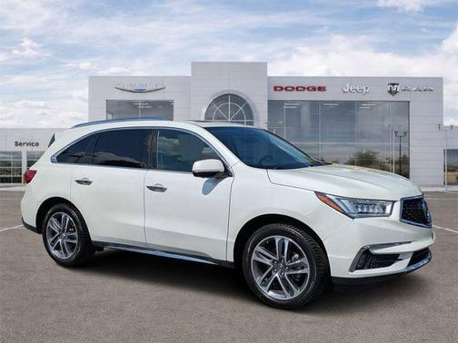 White Diamond Pearl 2018 Acura MDX 3.5L w/Advance Package