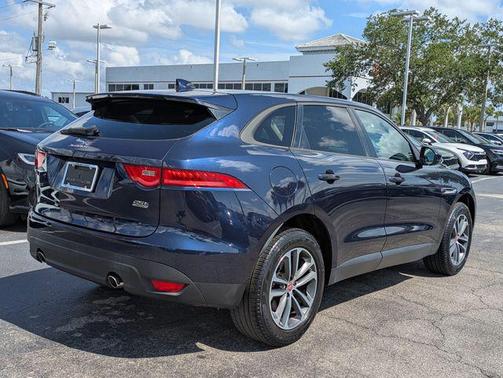 Blue Metallic 2018 Jaguar F-PACE 25t Premium