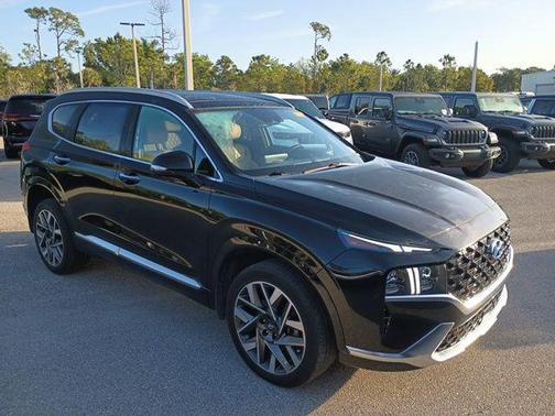 Twilight Black 2023 Hyundai SANTA FE Calligraphy