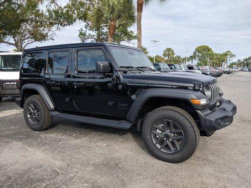 Black Clearcoat 2025 Jeep Wrangler Sport S