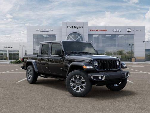 Black Clearcoat 2026 Jeep Gladiator Sahara 4x4