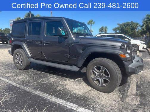 Granite Crystal Metallic Clearcoat 2022 Jeep Wrangler Unlimited Sport