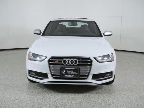 Ibis White 2015 Audi S4 3.0T Premium Plus