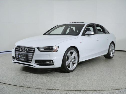 Ibis White 2015 Audi S4 3.0T Premium Plus