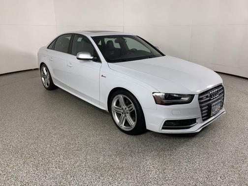 Ibis White 2015 Audi S4 3.0T Premium Plus