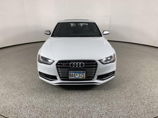 Ibis White 2015 Audi S4 3.0T Premium Plus